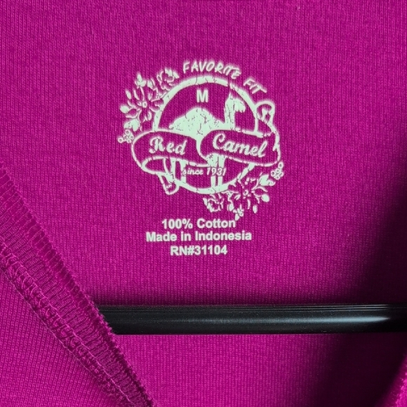 Red Camel Fuchsia Long Sleeve Tee - Picture 2 of 9